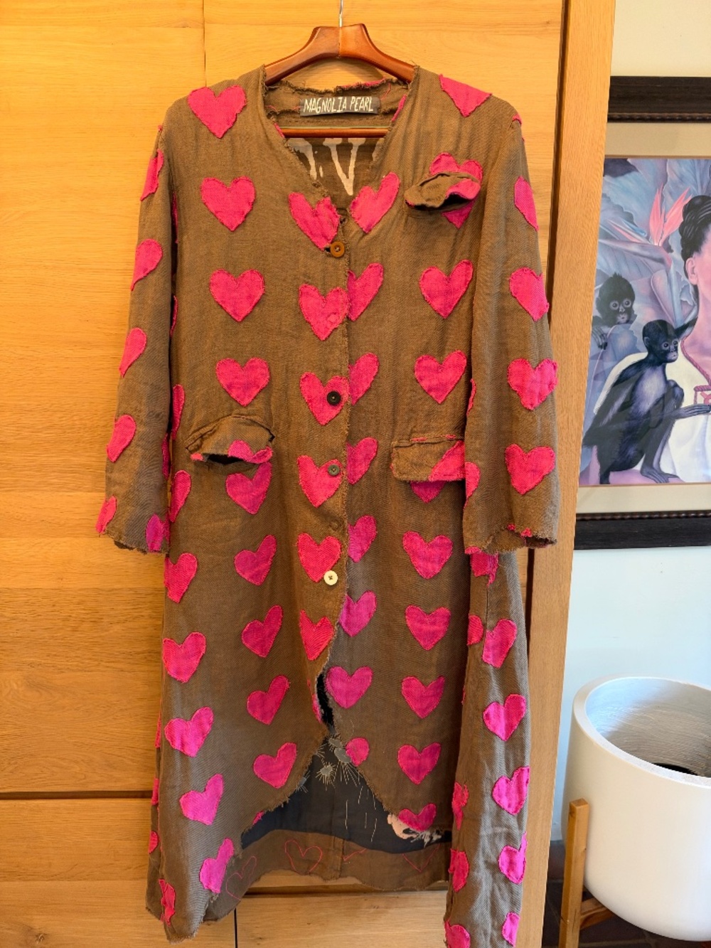 MAGNOLIA PEARL Iconic Heart Duster Jacket